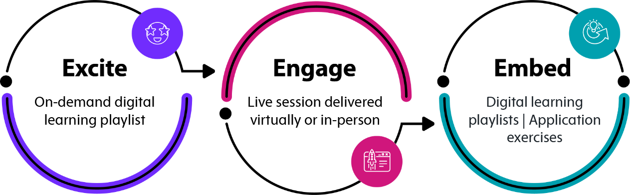 Hemsley excite engage embed learning methodology