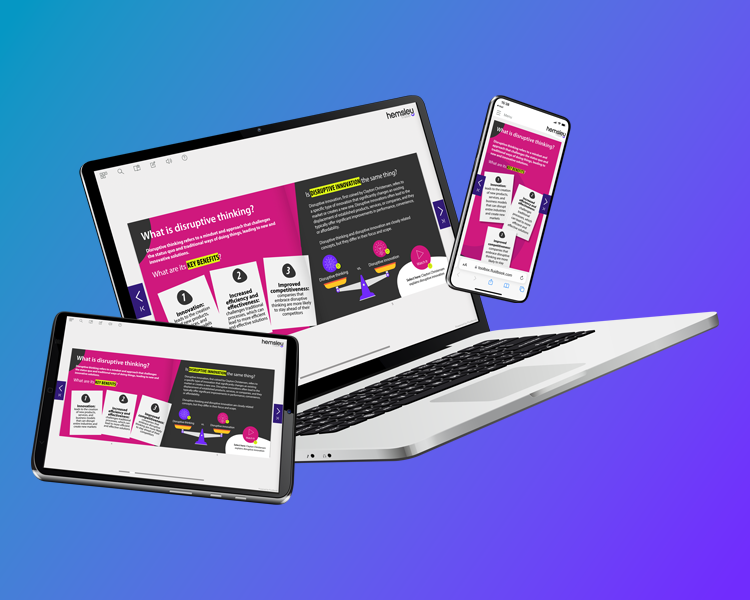 Fluidbook examples on devices