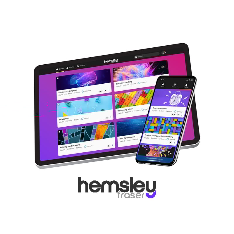 Hub learning platform on devices