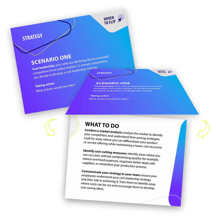 Scenerio Cards Mockup